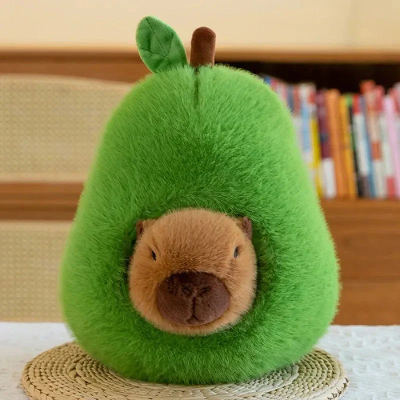 Maliben | Fluffy Avocado Capybara Plushie
