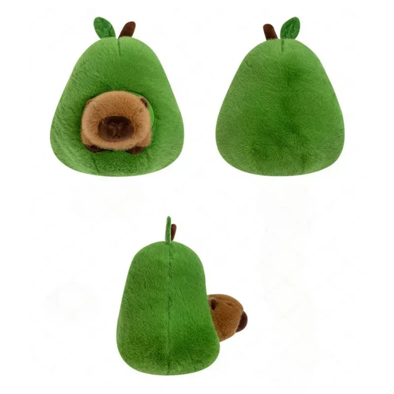 Maliben | Fluffy Avocado Capybara Plushie