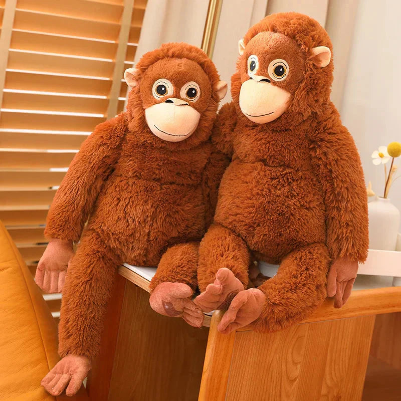 Maliben | Fluffy Baby Orangutan Monkey Plushie