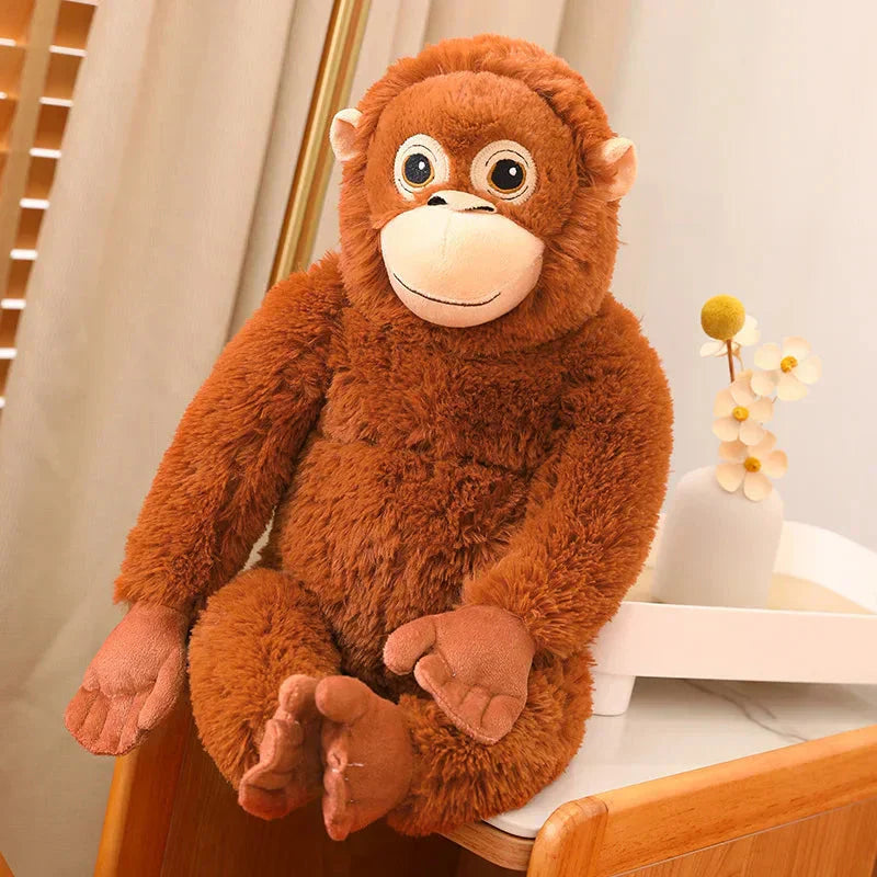 Maliben | Fluffy Baby Orangutan Monkey Plushie