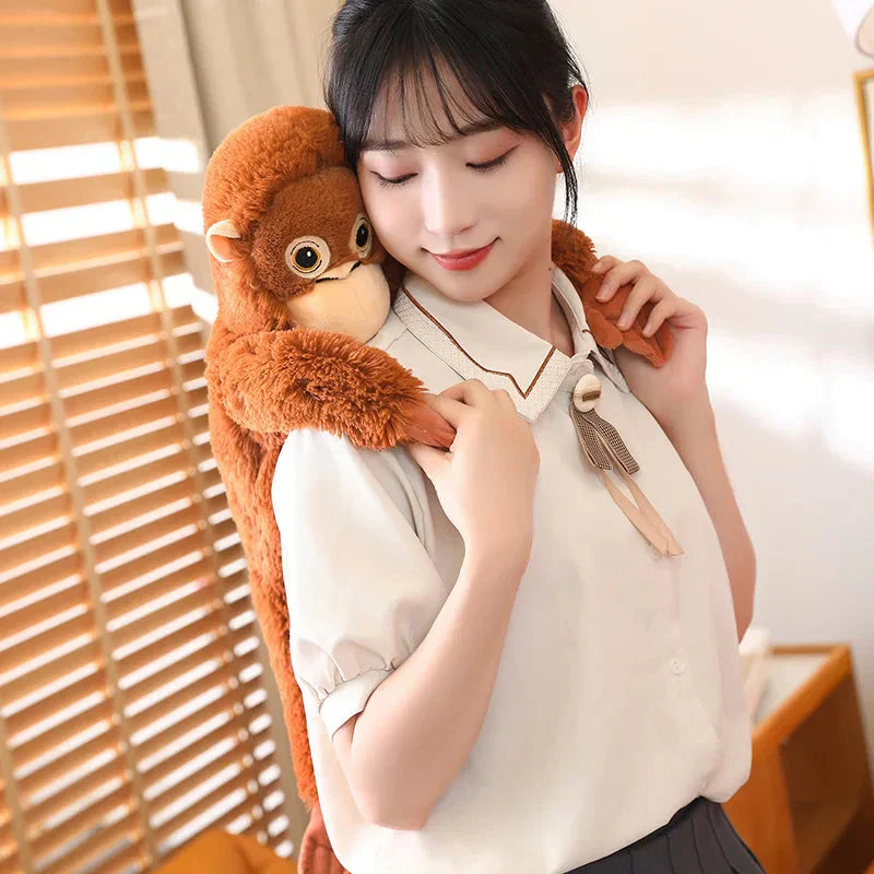 Maliben | Fluffy Baby Orangutan Monkey Plushie