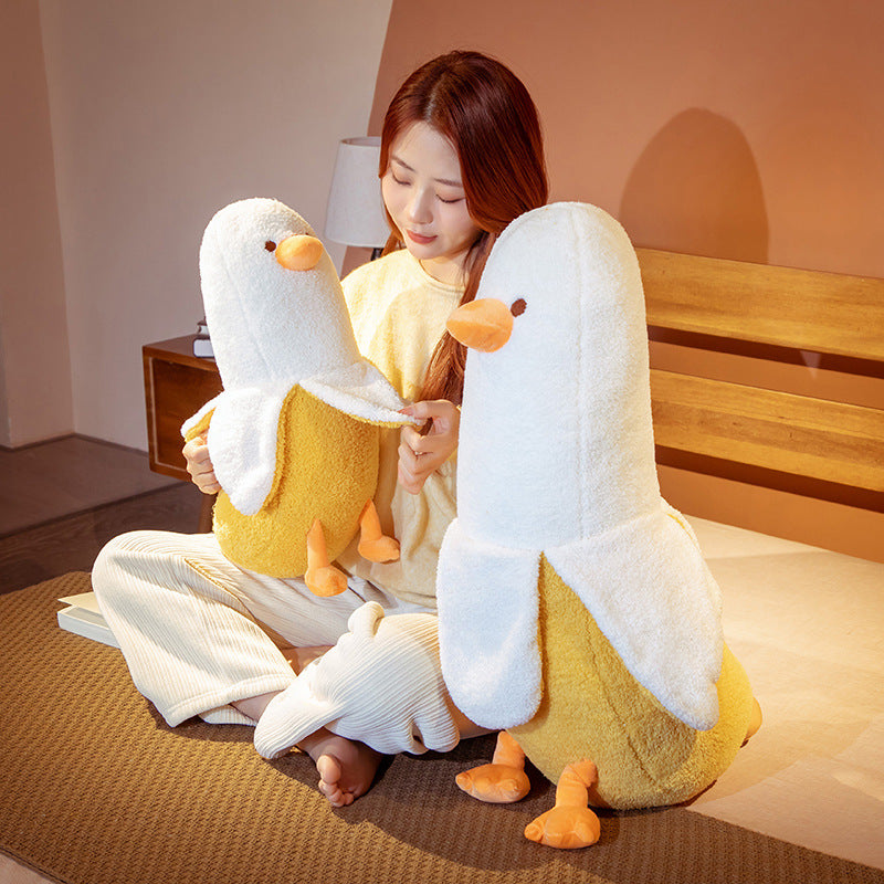 Maliben | Fluffy Banana Duck Crew Plushies