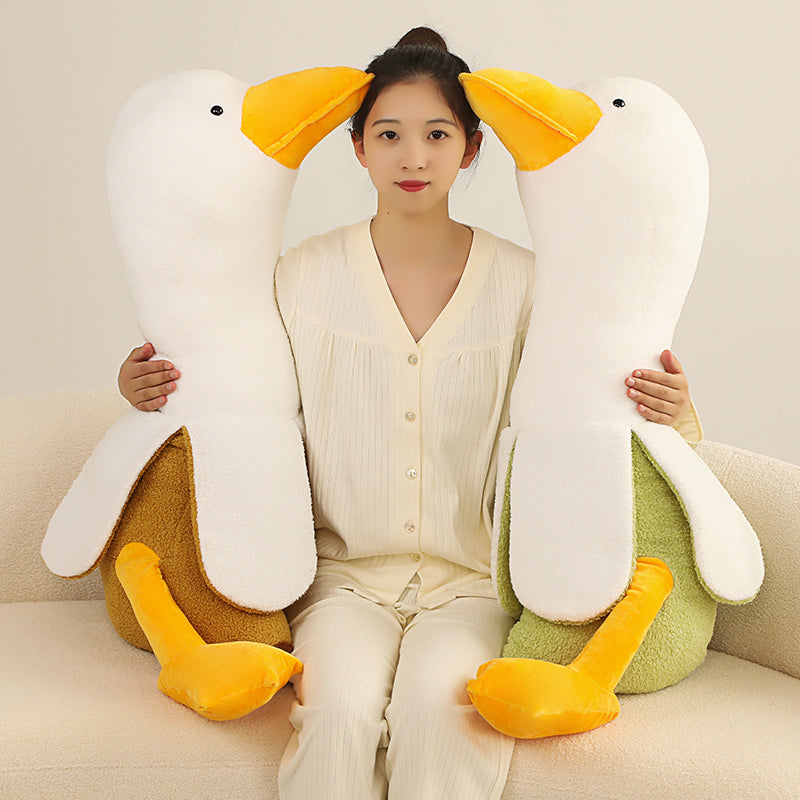 Maliben | Fluffy Banana Duck Plushie