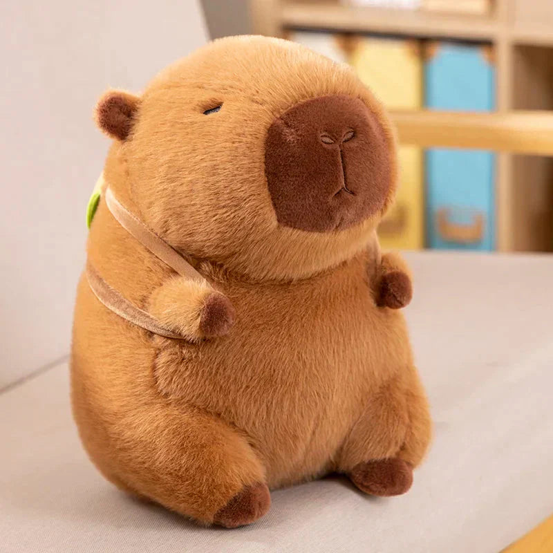 Maliben | Fluffy Capybara Burger Bag Plushies