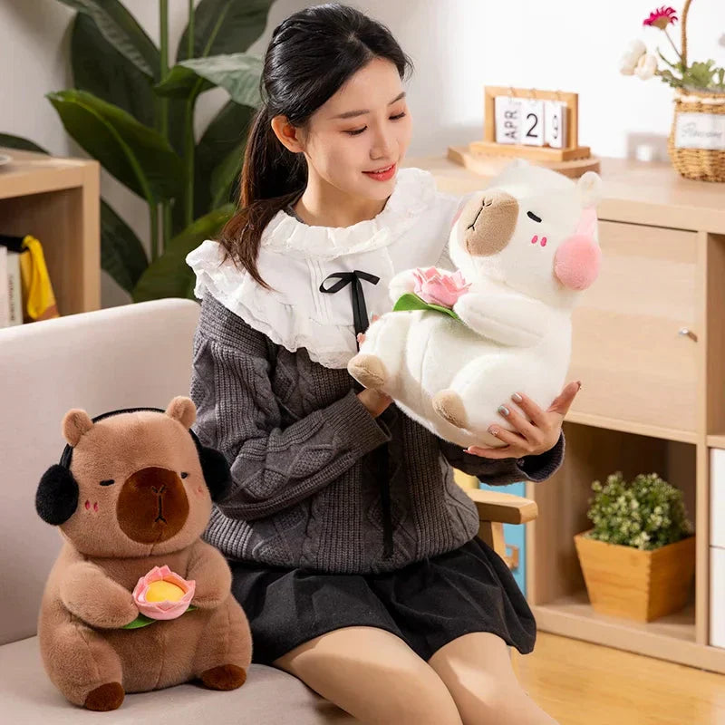 Maliben | Fluffy Capybara & Monkey Plushie Pals