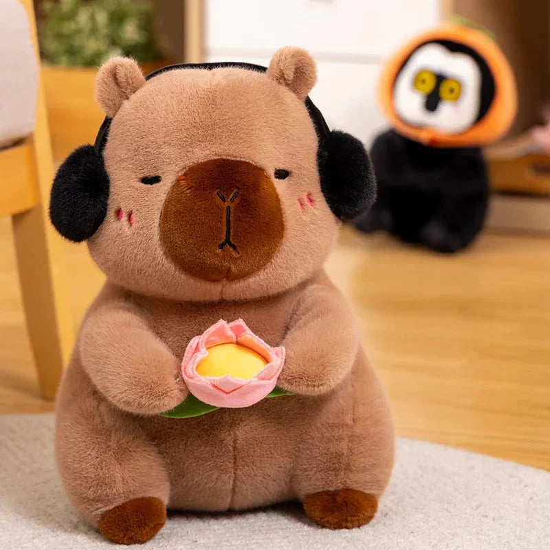 Maliben | Fluffy Capybara & Monkey Plushie Pals