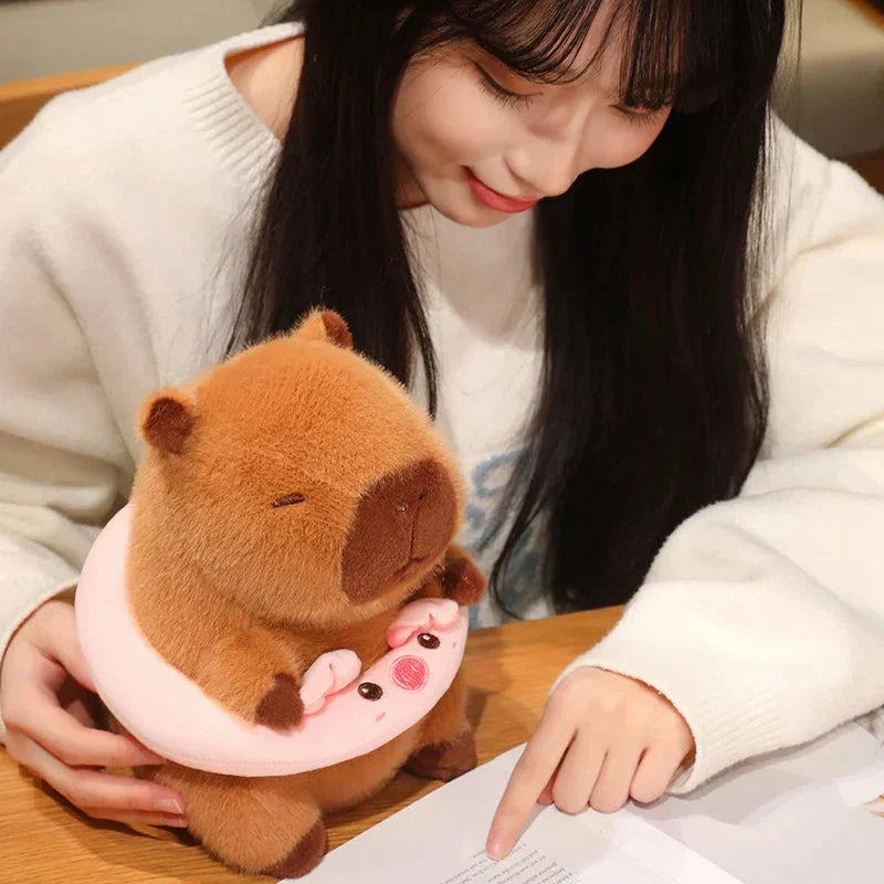 Maliben | Fluffy Capybara With Float Plushie