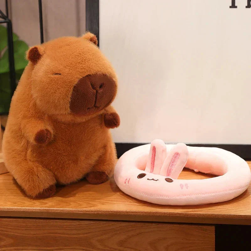 Maliben | Fluffy Capybara With Float Plushie