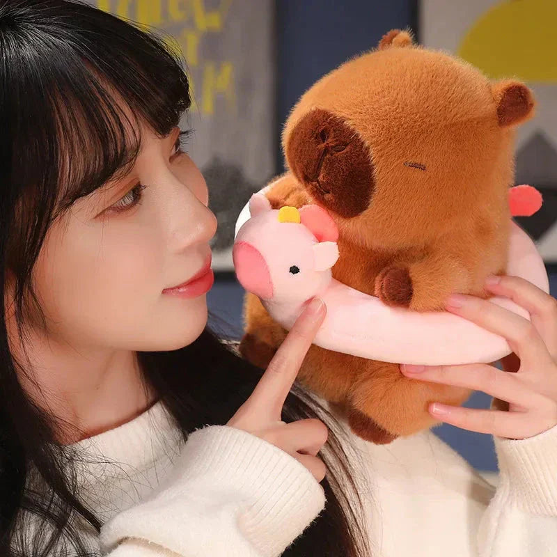 Maliben | Fluffy Capybara With Float Plushie
