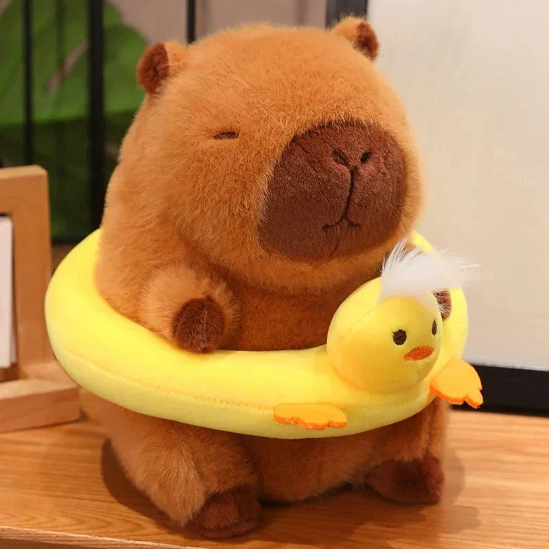 Maliben | Fluffy Capybara With Float Plushie