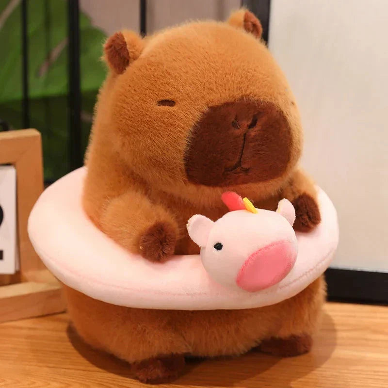 Maliben | Fluffy Capybara With Float Plushie