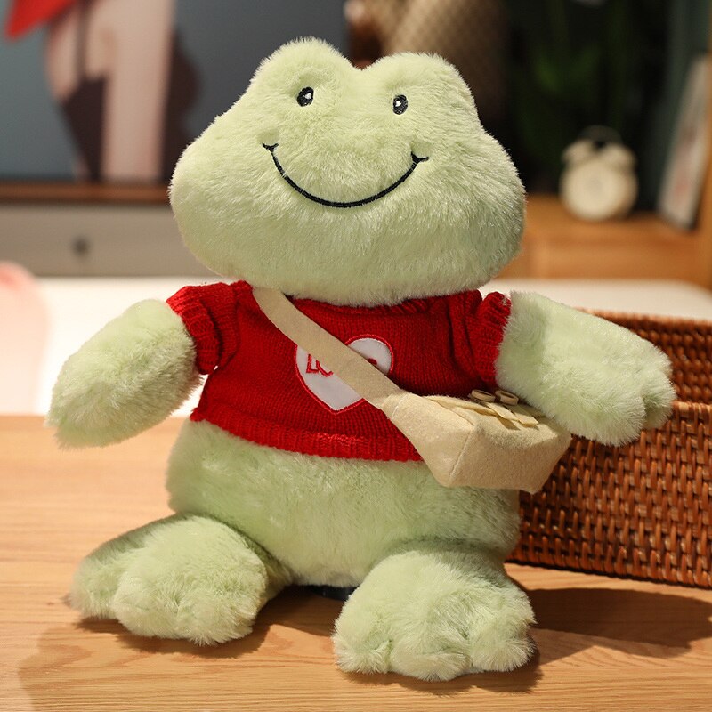 Maliben | Fluffy Cheerful Frog Plushie Collection