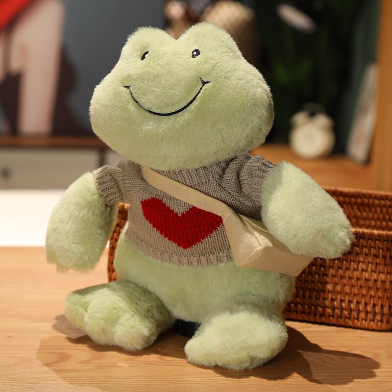 Maliben | Fluffy Cheerful Frog Plushie Collection