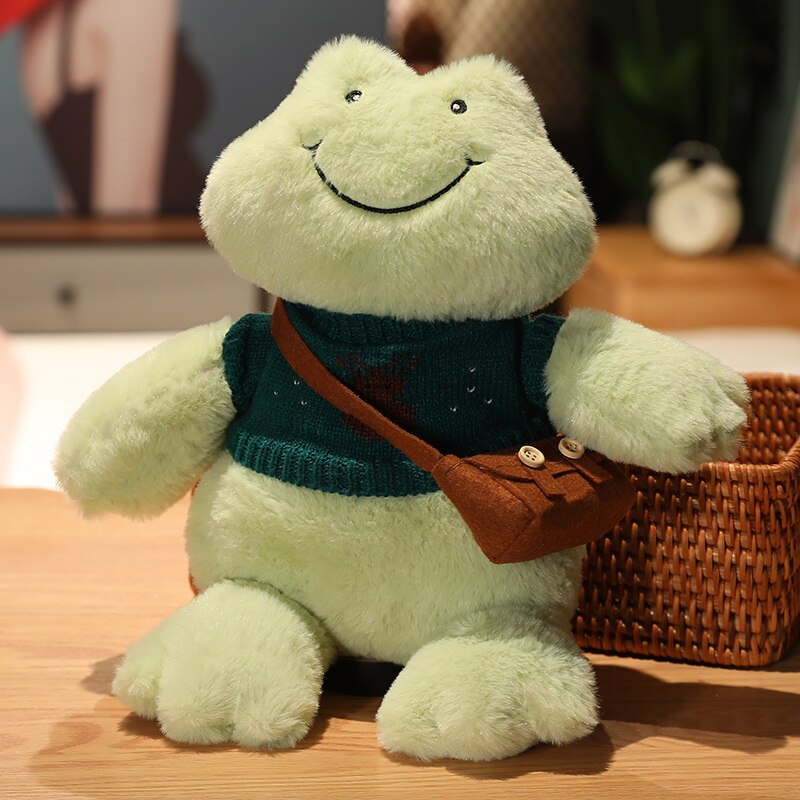 Maliben | Fluffy Cheerful Frog Plushie Collection