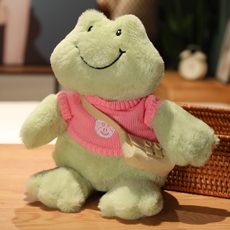 Maliben | Fluffy Cheerful Frog Plushie Collection