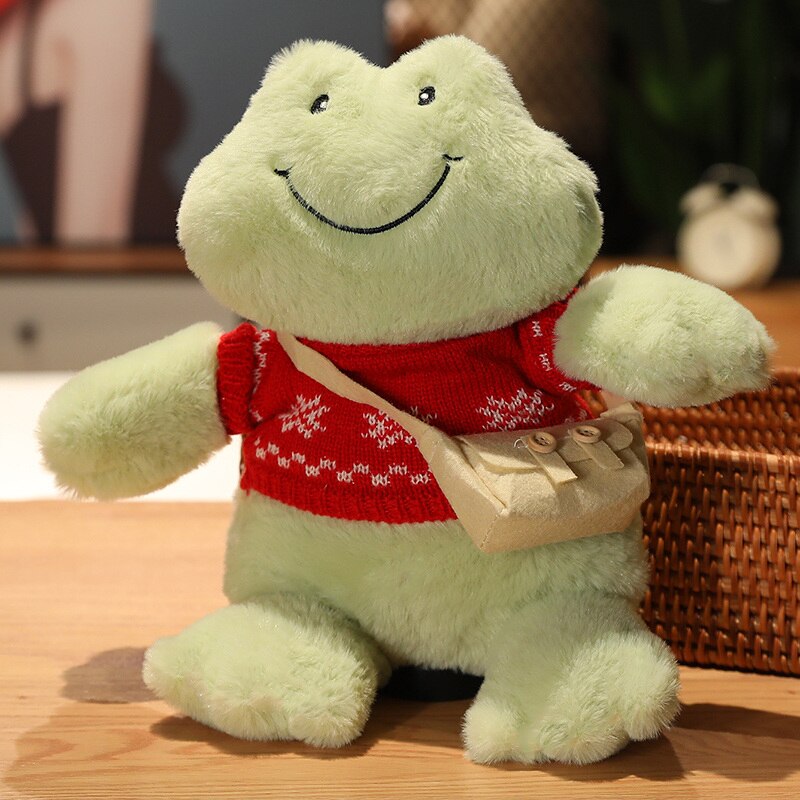 Maliben | Fluffy Cheerful Frog Plushie Collection