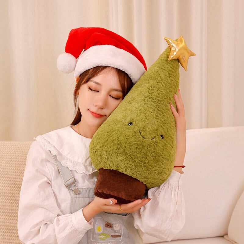 Maliben | Fluffy Christmas Tree Reindeer Plushie