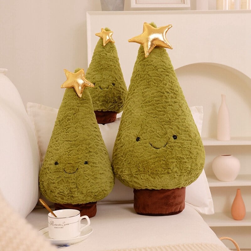 Maliben | Fluffy Christmas Tree Reindeer Plushie