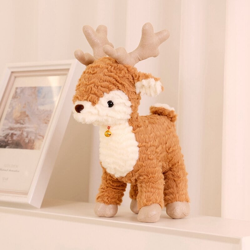 Maliben | Fluffy Christmas Tree Reindeer Plushie