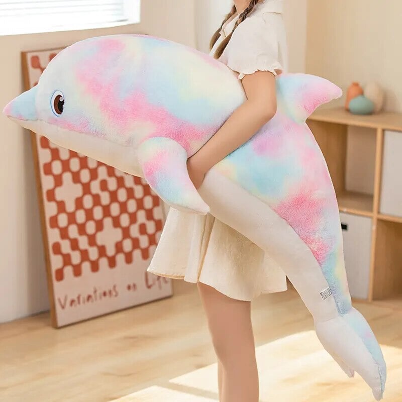 Maliben | Fluffy Galaxy Dolphin Plushies