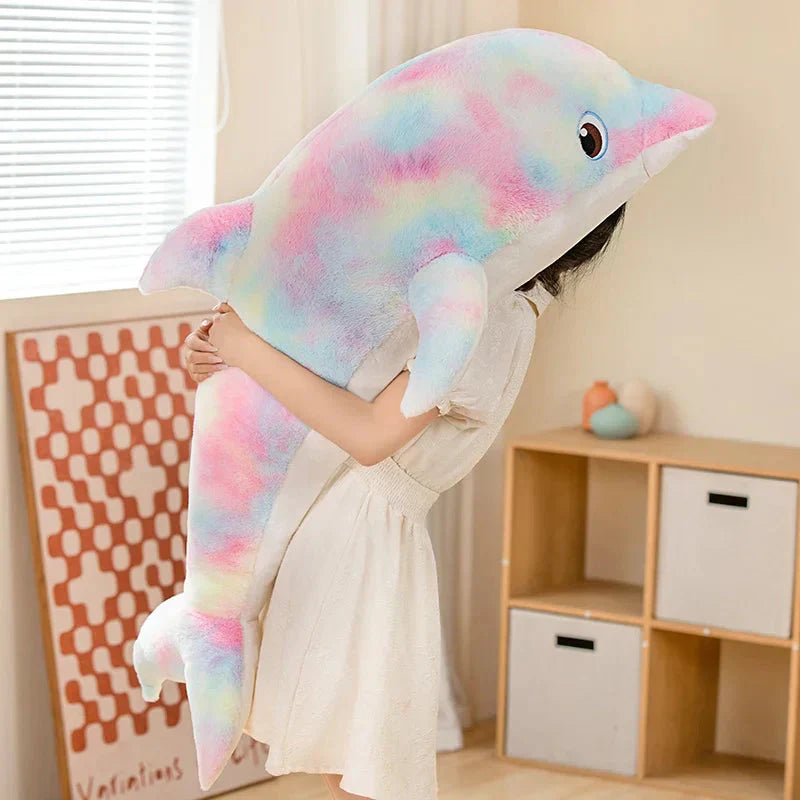 Maliben | Fluffy Galaxy Dolphin Plushies