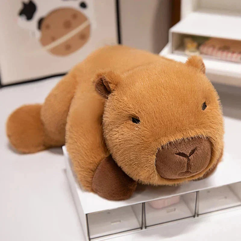 Maliben | Fluffy Laying Animal Family Plushies