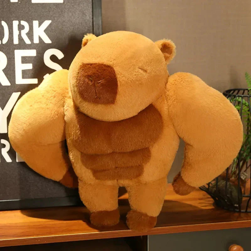 Maliben | Fluffy Muscular Capybara Plush