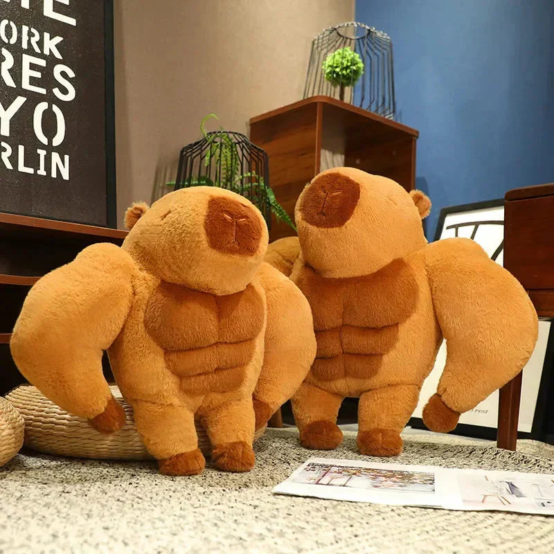 Maliben | Fluffy Muscular Capybara Plush