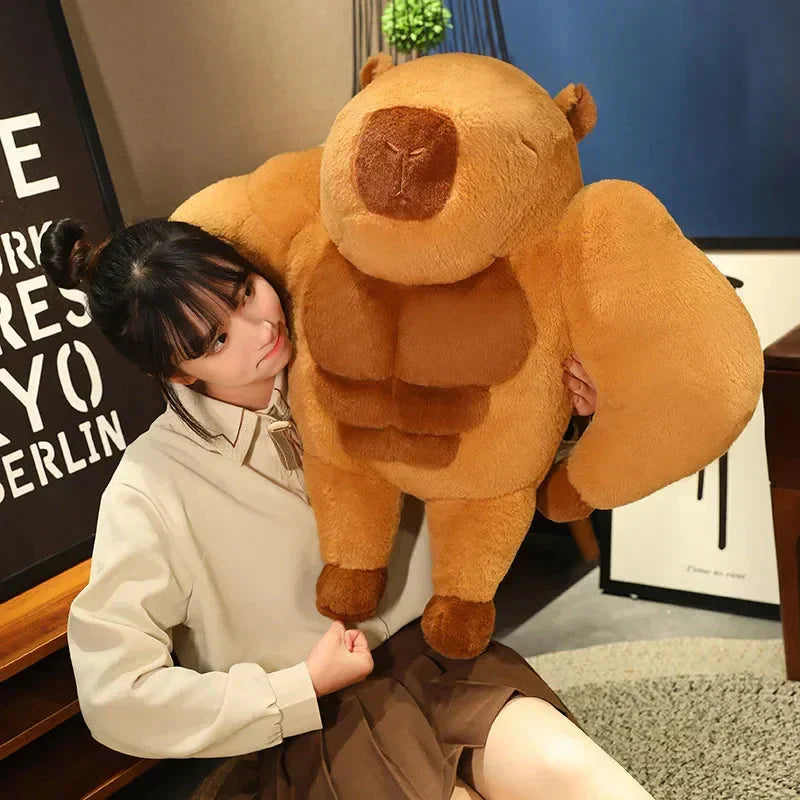 Maliben | Fluffy Muscular Capybara Plush