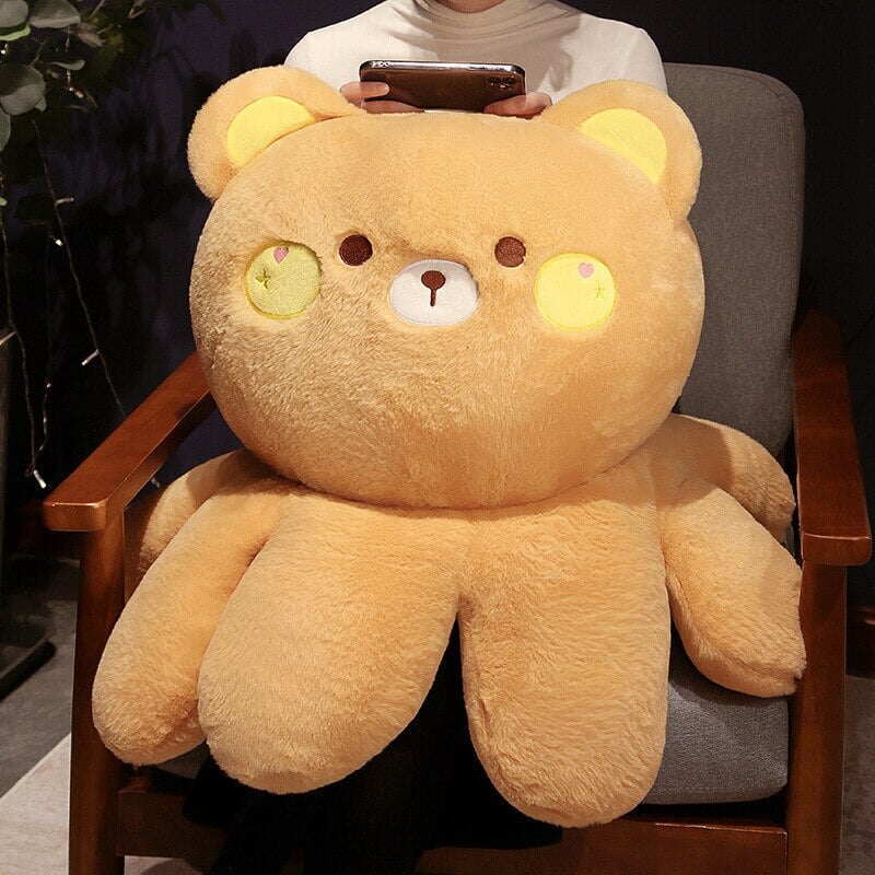 Maliben | Fluffy Octo-Animal Fox Cat Bunny Bear Plushies