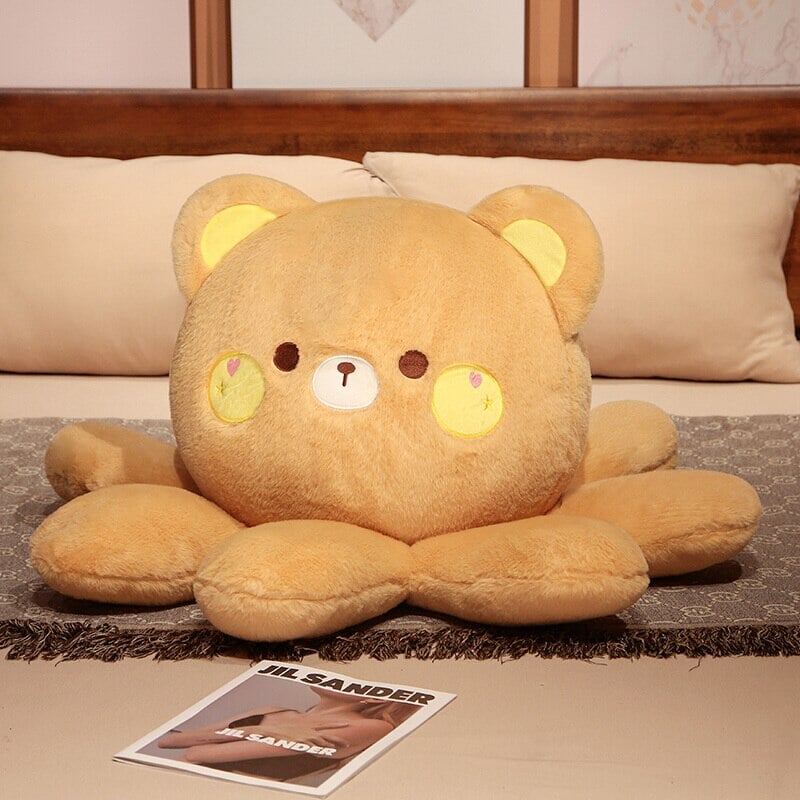 Maliben | Fluffy Octo-Animal Fox Cat Bunny Bear Plushies