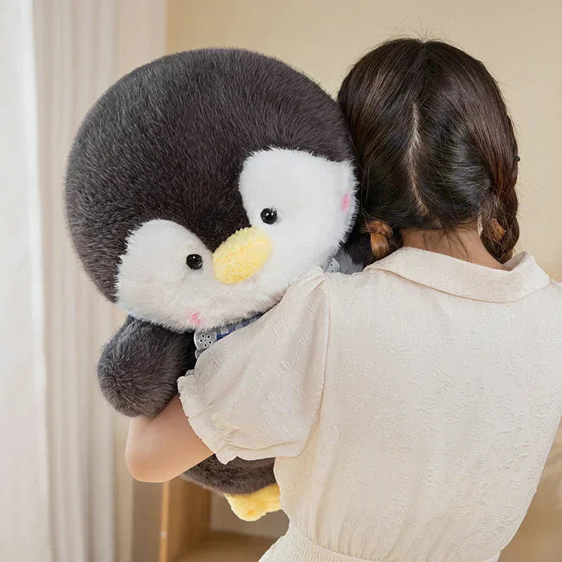 Maliben | Fluffy Penguin Squad Plushies With Bib