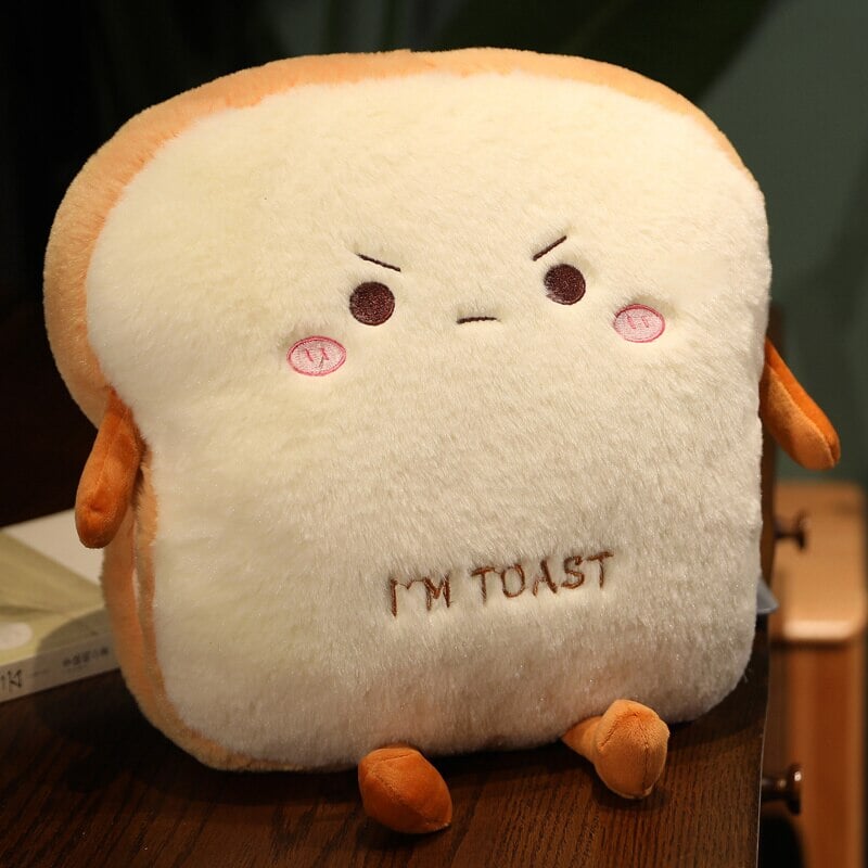 Maliben | Fluffy Toastie Bread Hand Warmer Plushies