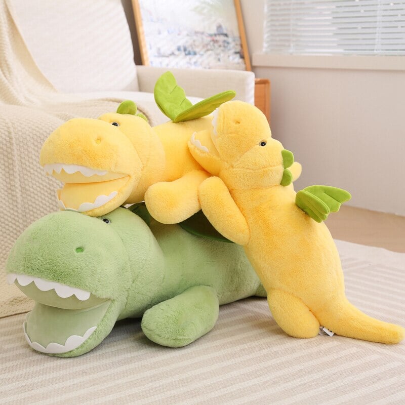 Maliben | Flying Fluffy Dragon Plush Stuffed Toy