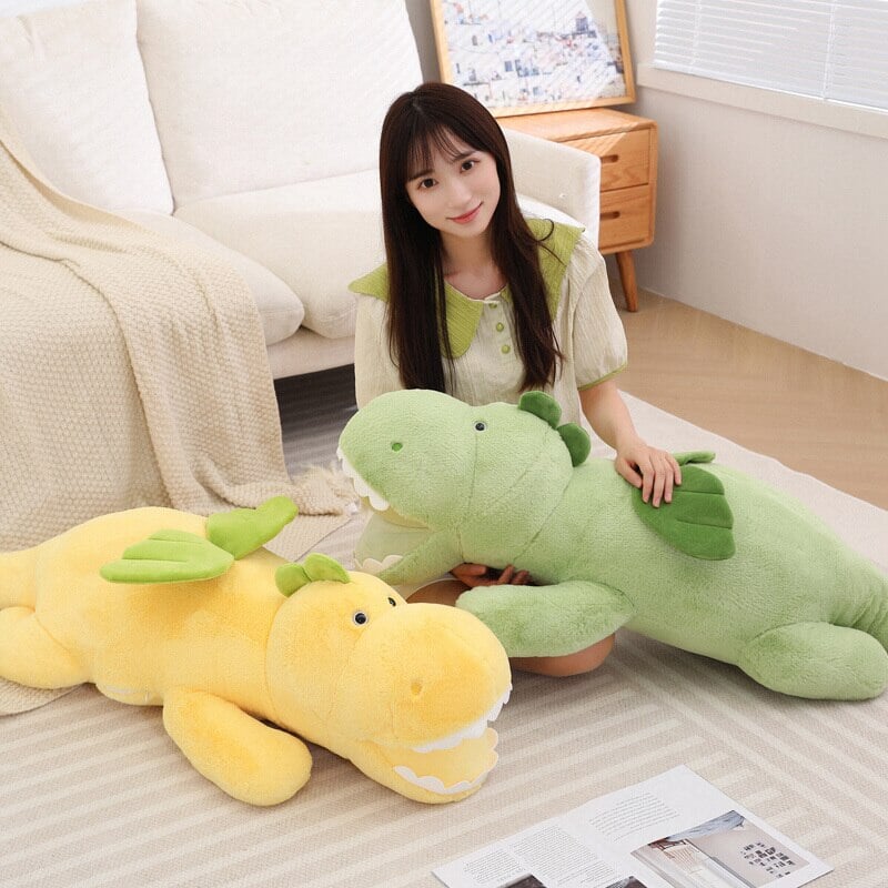 Maliben | Flying Fluffy Dragon Plush Stuffed Toy