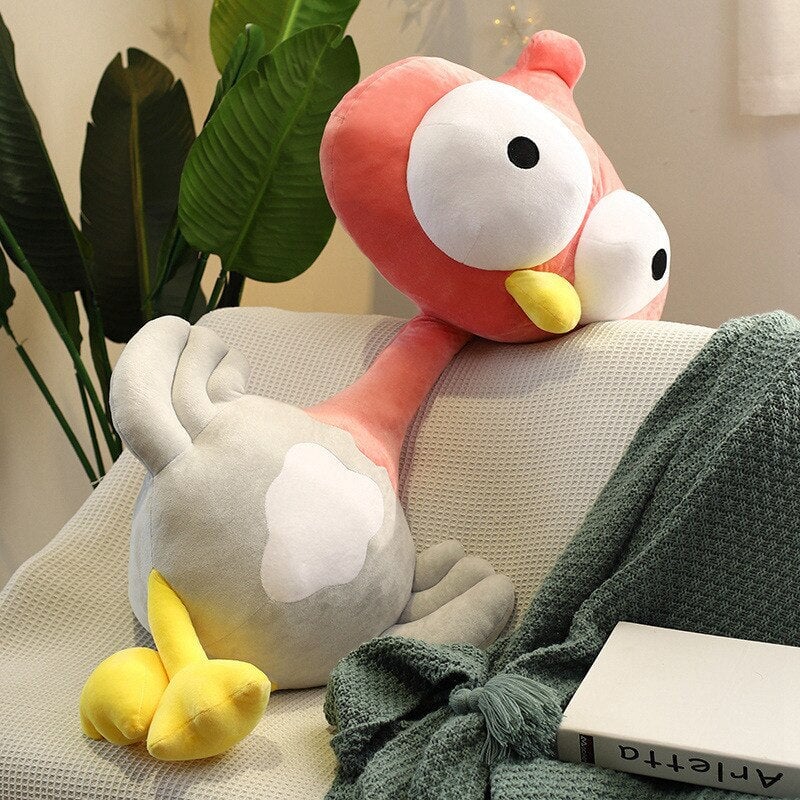 Maliben | Funny Shocked Giant Ostrich Plushies