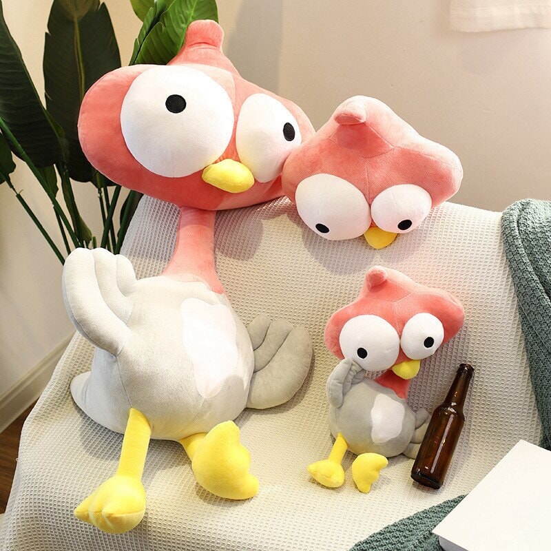Maliben | Funny Shocked Giant Ostrich Plushies