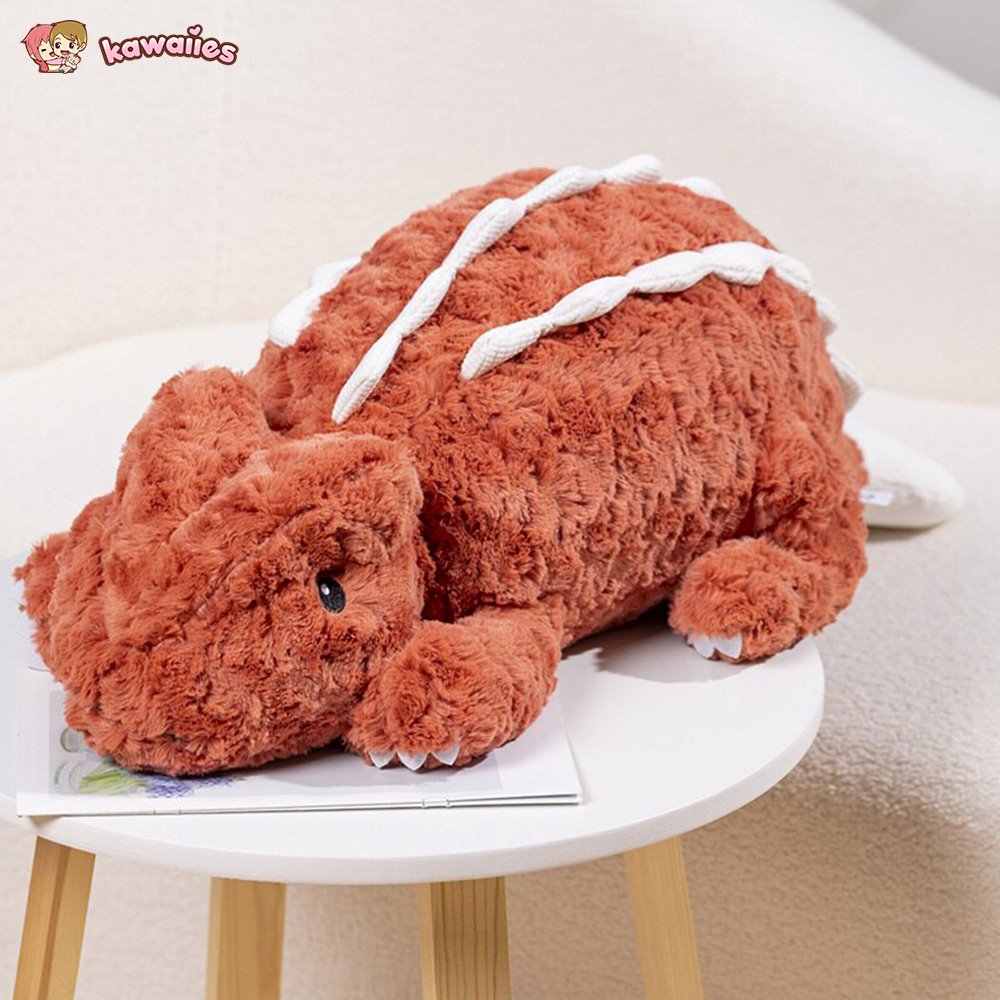 Maliben | Fuzzy Cute Pink Red Lizard Plushies