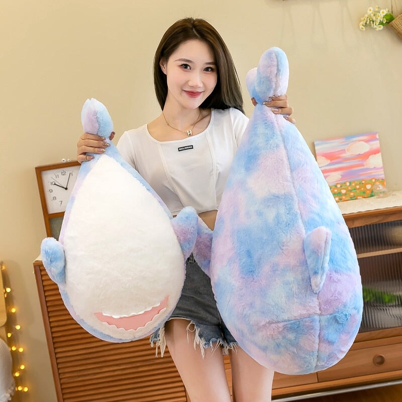 Maliben | Fuzzy Rainbow Shark Plushie