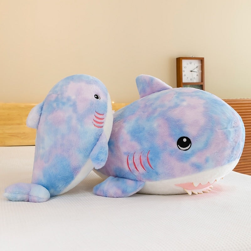 Maliben | Fuzzy Rainbow Shark Plushie