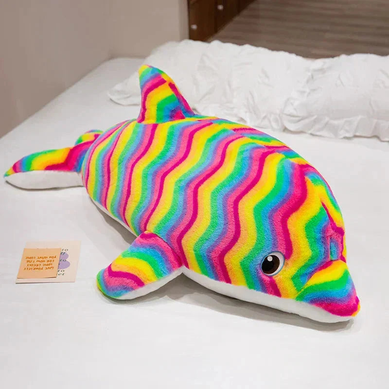 Maliben | Galaxy Rainbow Dolphin Plushies