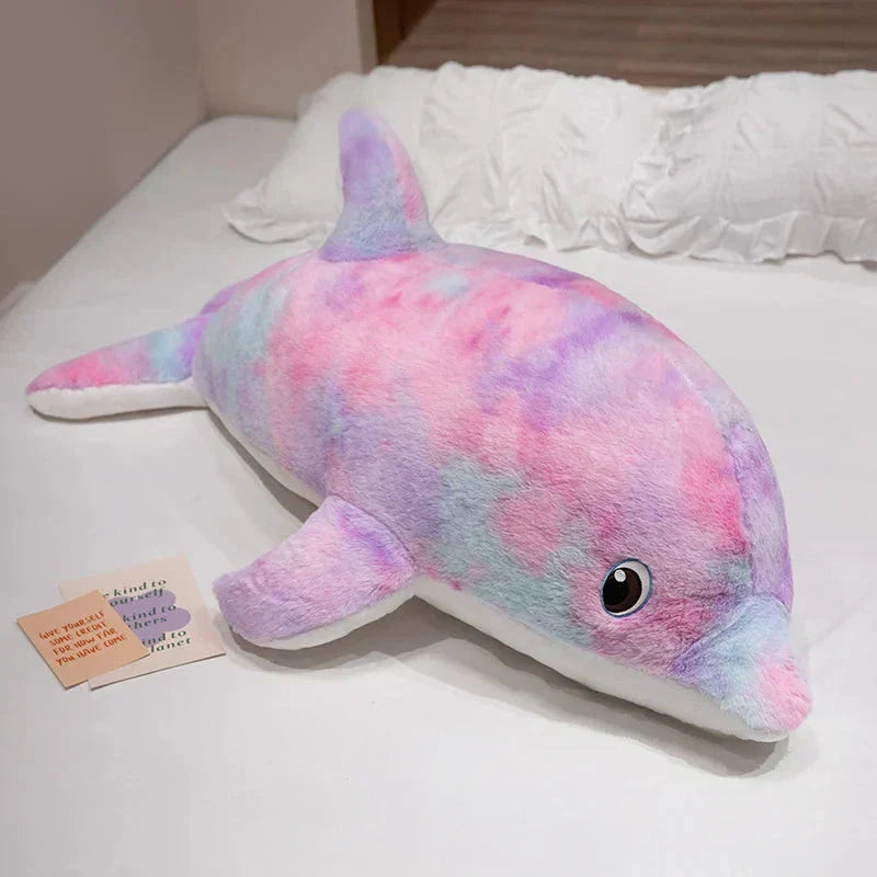 Maliben | Galaxy Rainbow Dolphin Plushies