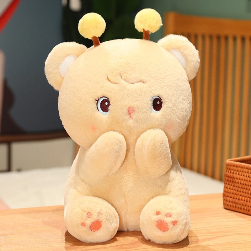Maliben | Gem The Bumble Bee Brown Bear Plushie
