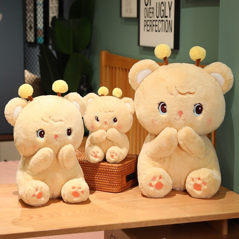 Maliben | Gem The Bumble Bee Brown Bear Plushie