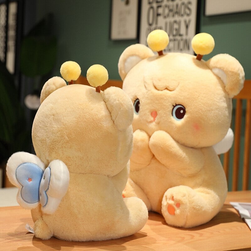 Maliben | Gem The Bumble Bee Brown Bear Plushie