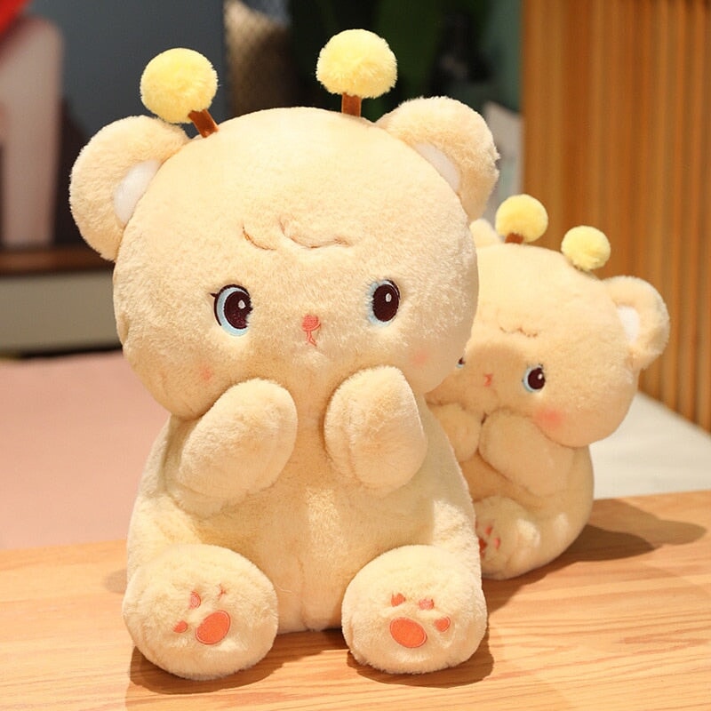 Maliben | Gem The Bumble Bee Brown Bear Plushie