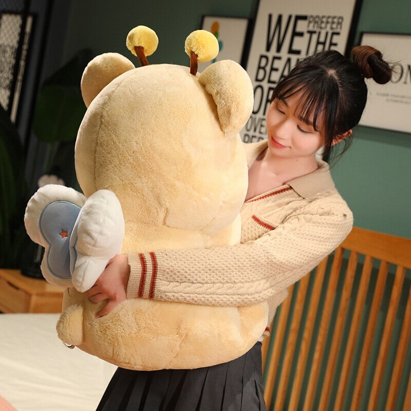 Maliben | Gem The Bumble Bee Brown Bear Plushie
