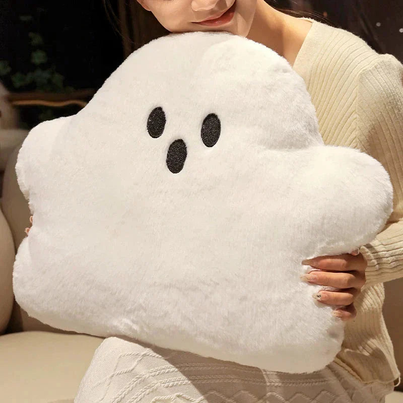Maliben | Ghost White Cloud Plush Pillow