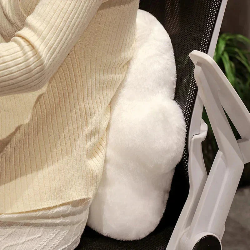 Maliben | Ghost White Cloud Plush Pillow