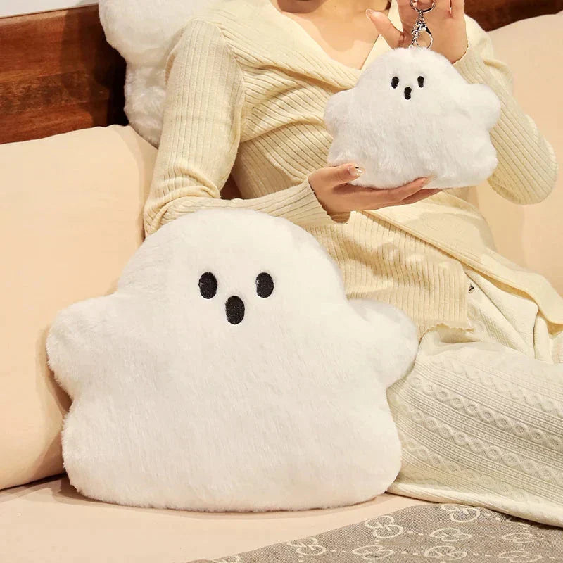 Maliben | Ghost White Cloud Plush Pillow
